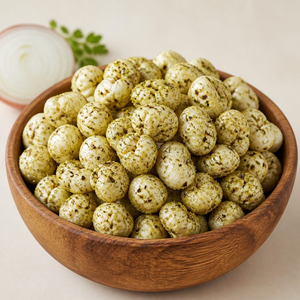 Roasted Makhana Cream & Onion